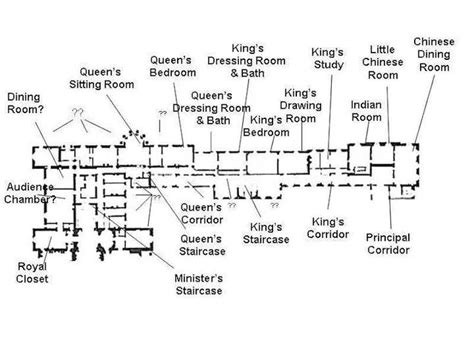 layout of buckingham palace|inside buckingham palace apartments.